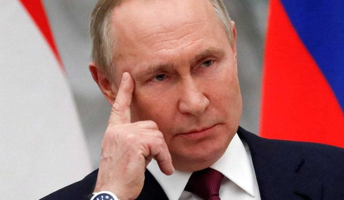 US trying to draw Russia into war, Putin says